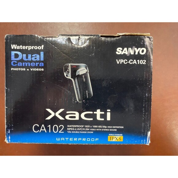 Sanyo Xacti VPC-CA102 Waterproof Dual Camera Photo & Video - GENTLY USED TESTED - Picture 16 of 16